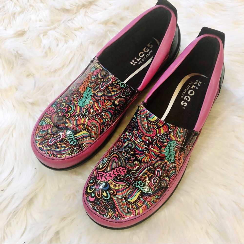 Klogs Ashbury Zen Tangle Slip On Clogs Size 8M